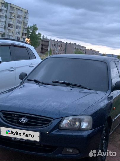 Hyundai Accent 1.5 AT, 2008, 190 000 км