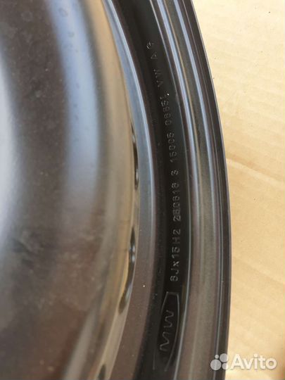 Диск штампованные R15 Volkswagen / Skoda новый