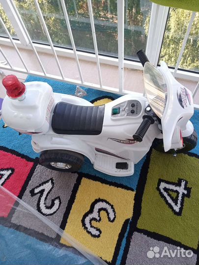 Детский мотоцикл на аккумуляторе бу
