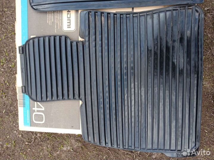 Резиновые коврики передние BMW Х3, X5, X6