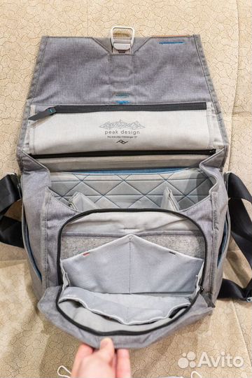 Peak Design Everyday Messenger / Ash / 13L