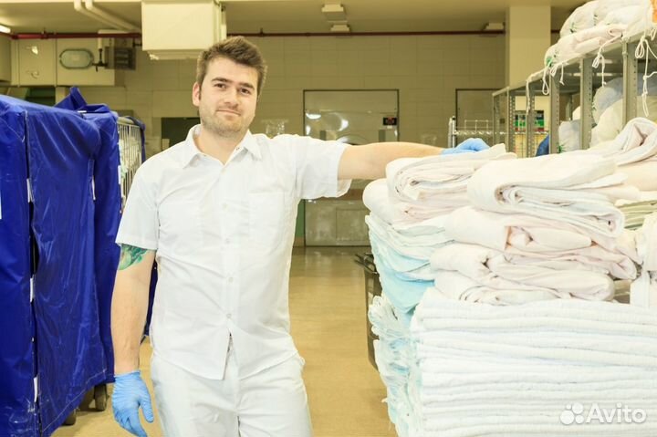 Грузчик в прачечный комбинат. Выплаты еженедельно