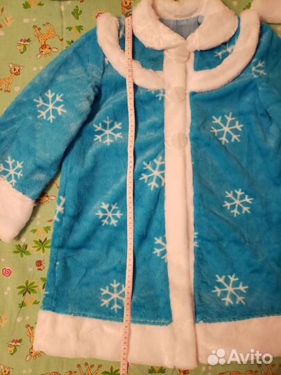 Новый Новогодний костюм Снегурочки