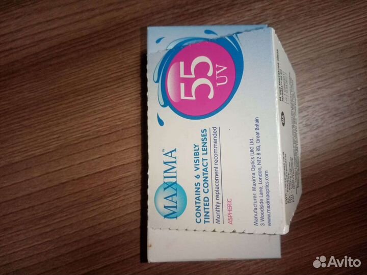 Линзы контактные