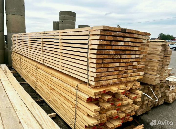 Доска сухая строганная