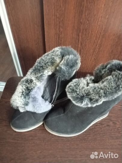 Полусапожки женские 38 размер зимние