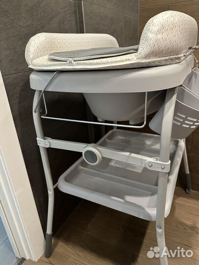 Детская ванночка для купания с подставкой