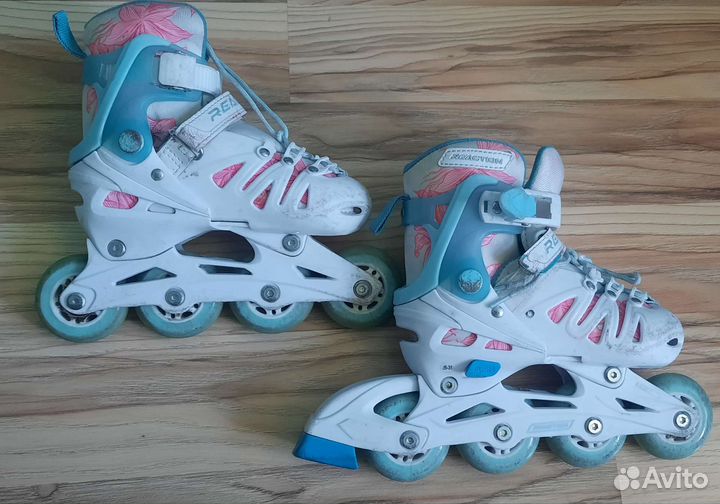 Роликовые коньки детские раздвижные 28-31 р