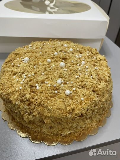 Медовый торт домашний