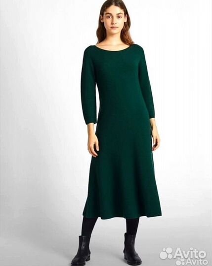 Uniqlo платье шерсть