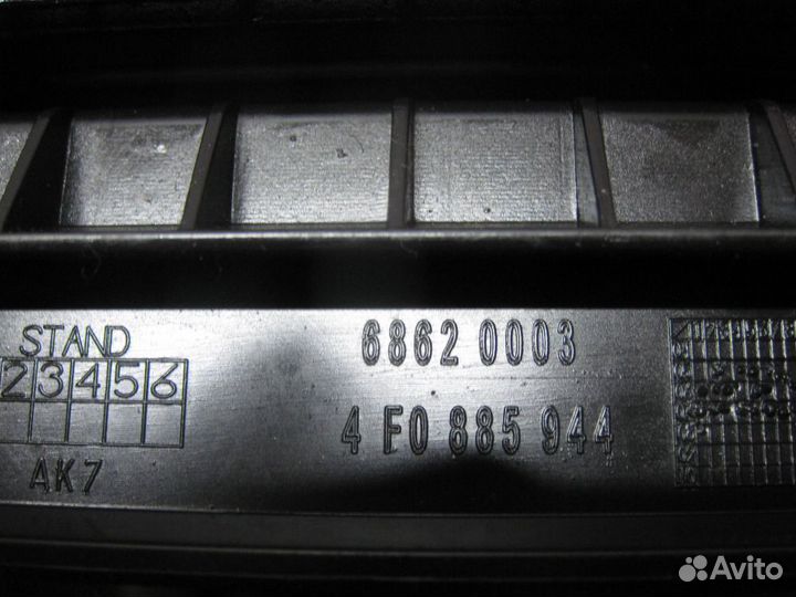 Вещевой отсек Audi A6 C6 2004—2008