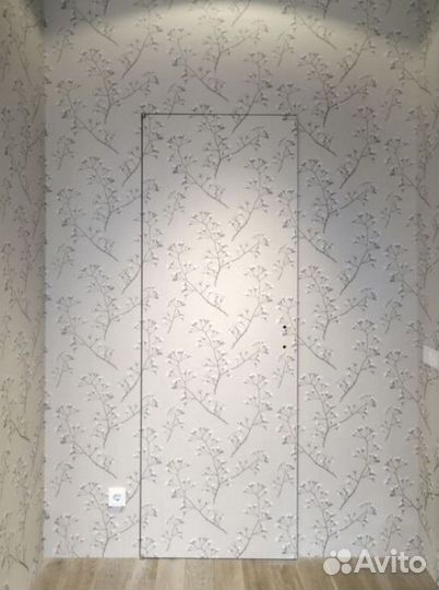 Скрытые двери под покраску