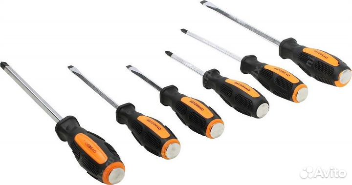 Набор усиленных отверток 6 шт