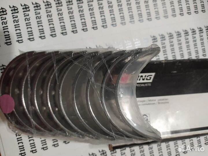 Вкладыши ремонтные +0.5 коренные мв5285ам050 king