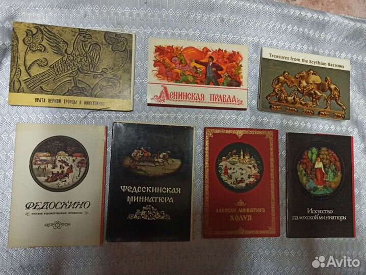 Набор открыток искусство, живопись, сокровища, муз