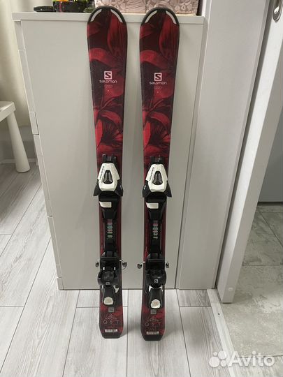 Горные лыжи salomon + ботинки