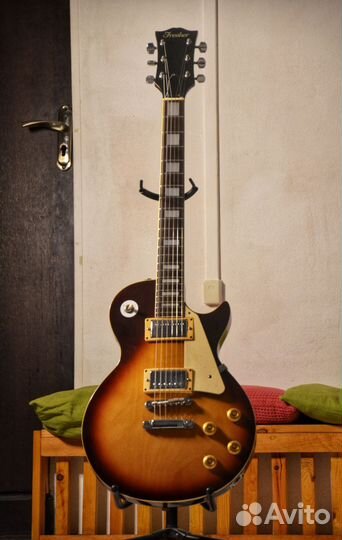 Электрогитара Fresher les paul Япония 70-е Винтаж