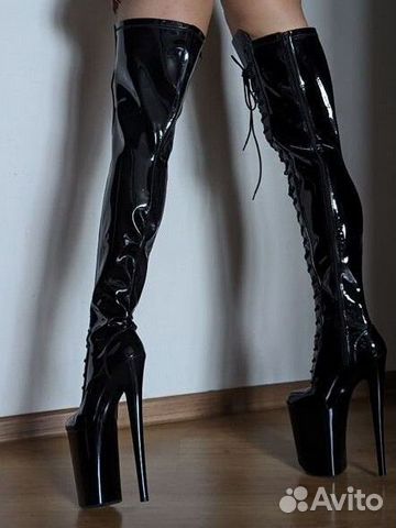 Стрипы ботфорты четверки купить в Москве | Личные вещи | Авито