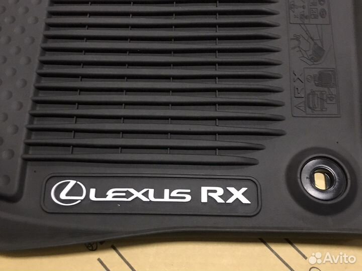 Коврики салона lexus Rx300 резиновые оригинал