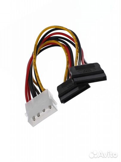 SATA шлейф и SATA питание для SSD, HDD