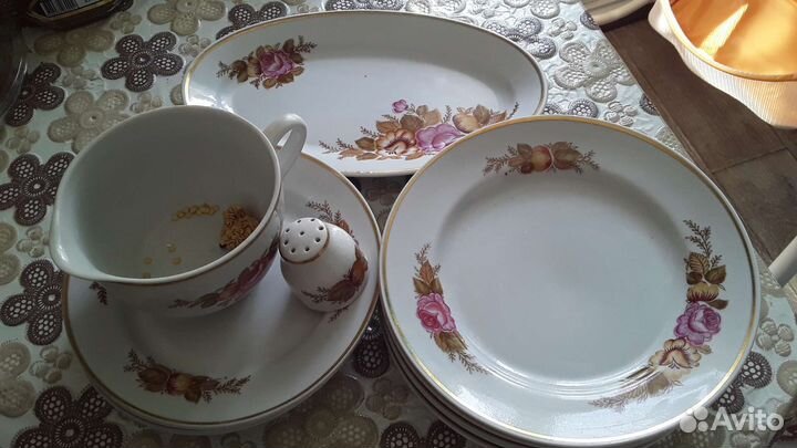 Набор столовой посуды СССР