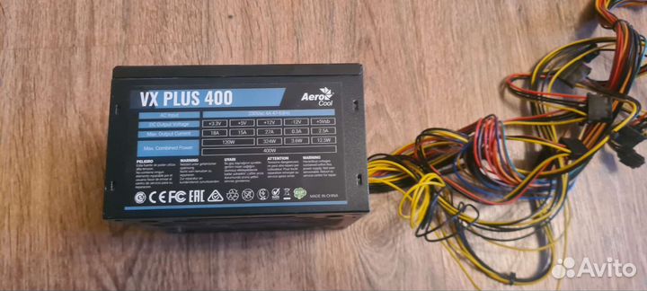 Блок питания Aerocool VX Plus 400w