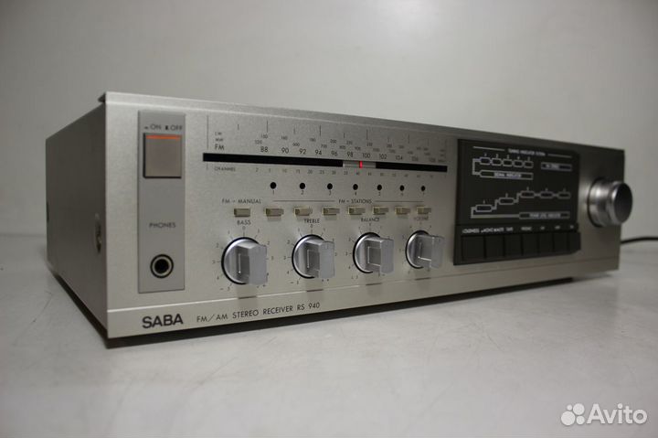 Saba RS 940 Стерео Ресивер Germany