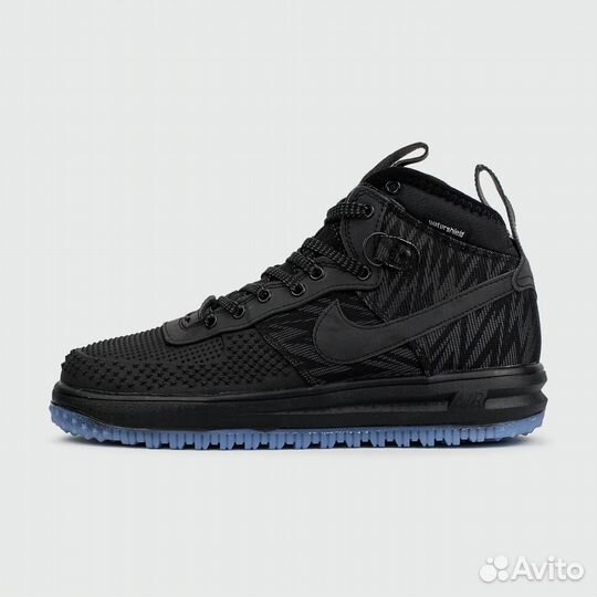 Кроссовки Nike Lunar Force 1 Duckboot Black Blue