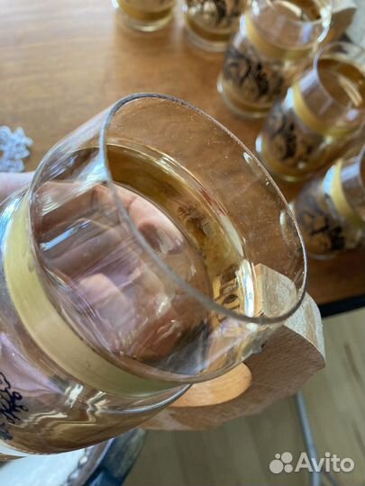 Кружки Полтава стекло дерево