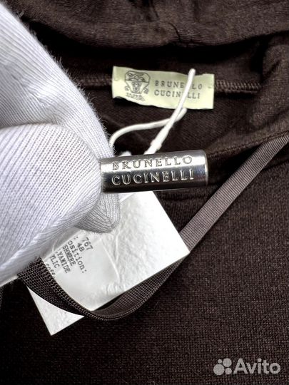 Brunello cucinelli худи кашемир теплый