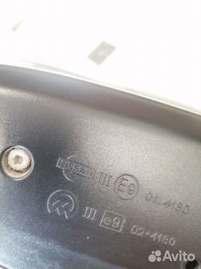 Зеркало заднего вида правое Nissan Primera P12