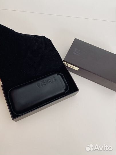 Dunhill кожаный футляр для сигар оригинал