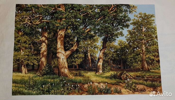 Картина вышитая крестом 3