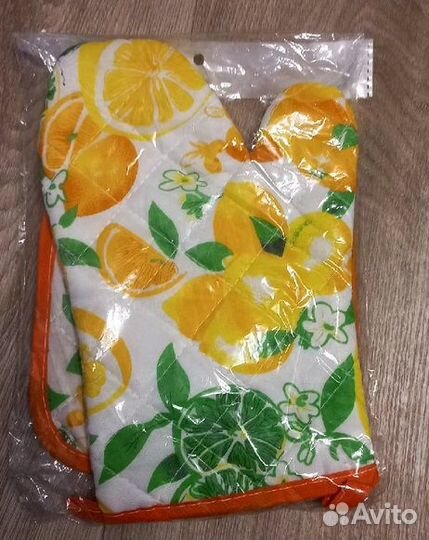 Набор для кухни рукавичка и прихватка