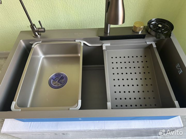 Мойка для кухни, водопад, многофункциональная