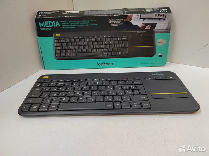 Клавиатура, мышь Logitech K400 Plus