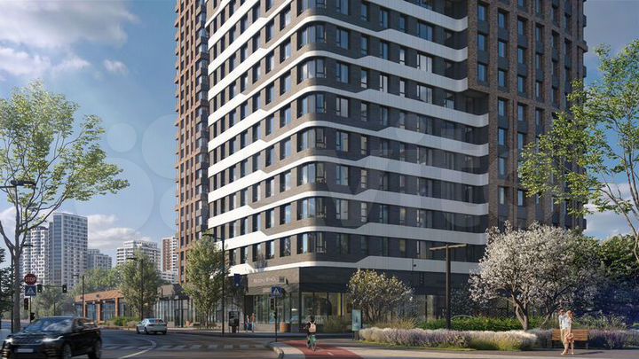 Апартаменты-студия, 31,1 м², 3/11 эт.