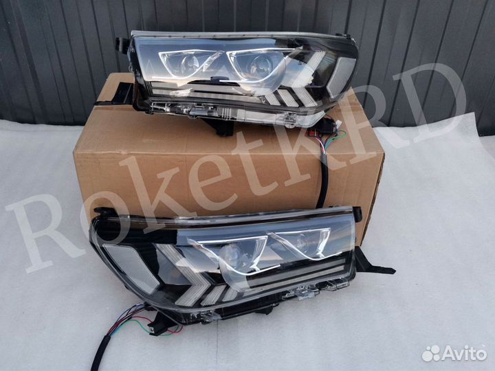 Фары toyota hilux с 2015 г LED в Наличии