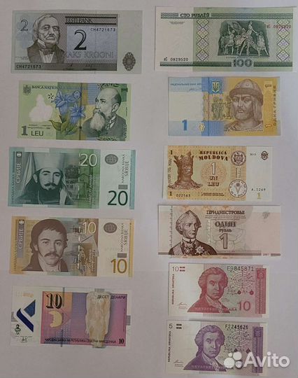 Банкноты Европы