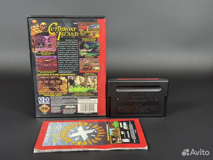 Игра на Sega Genesis - Cutthroat Island