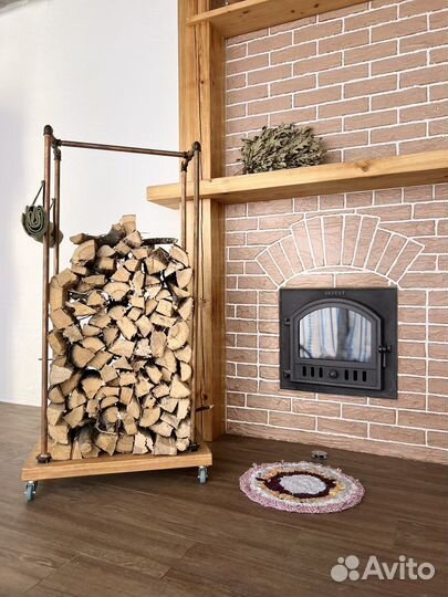 Дровница, подставка для дров, дровник для бани