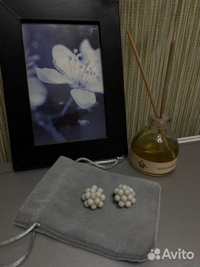 Винтажные серьги клипсы