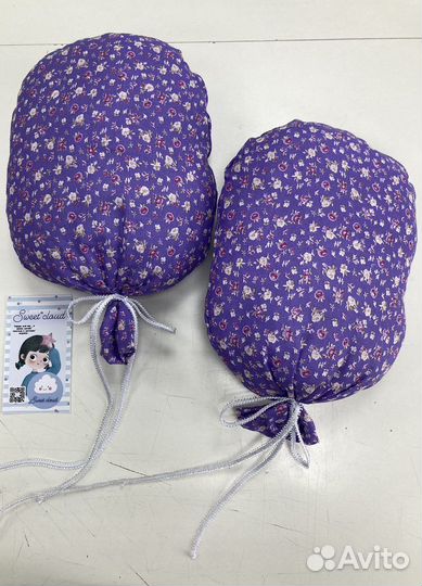 Шарик тканевый, декор в детскую комнату