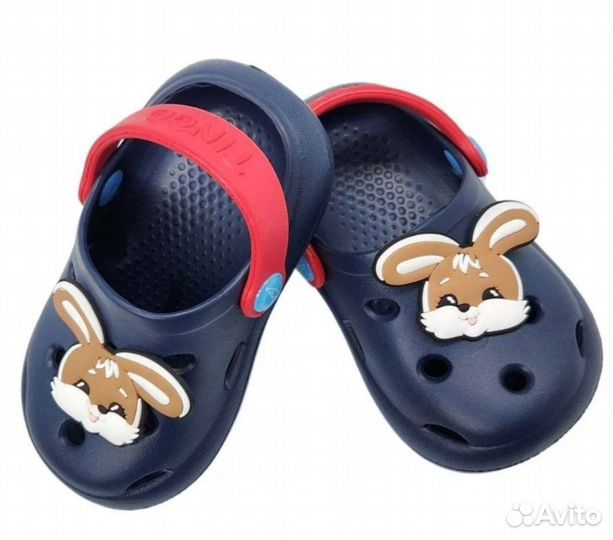 Резиновые тапочки детские Tingo 21 размера