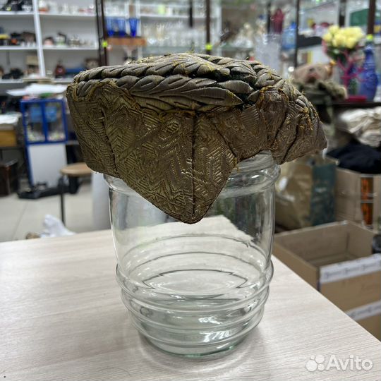 Кокошник Головной убор 19 век. Парча Золотая нить