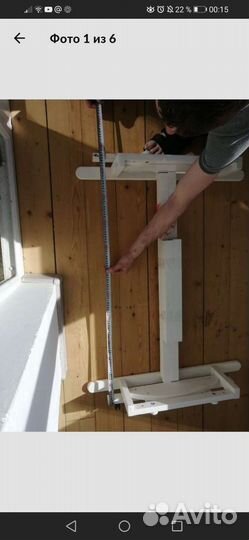 Маятник и матрас для круглой детской кроватки