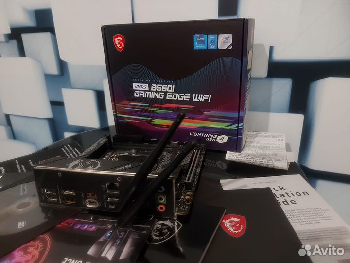 MSI MPG B560I gaming edge wifi (гарантия DNS)