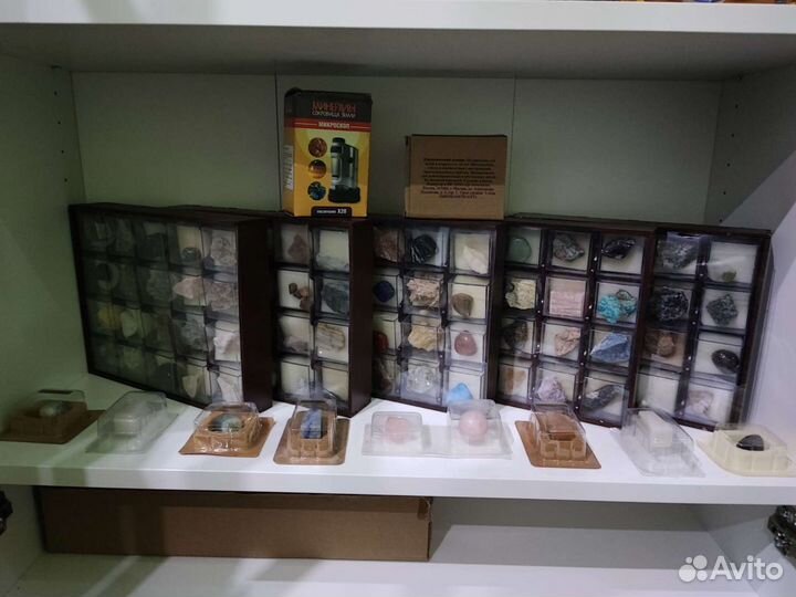 Коллекция минералов из Deagostini