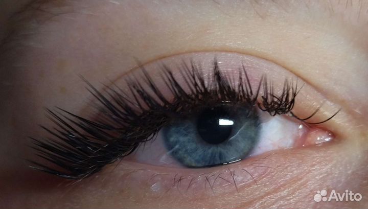 Наращивание ресниц, оформление бровей, Лами ресниц