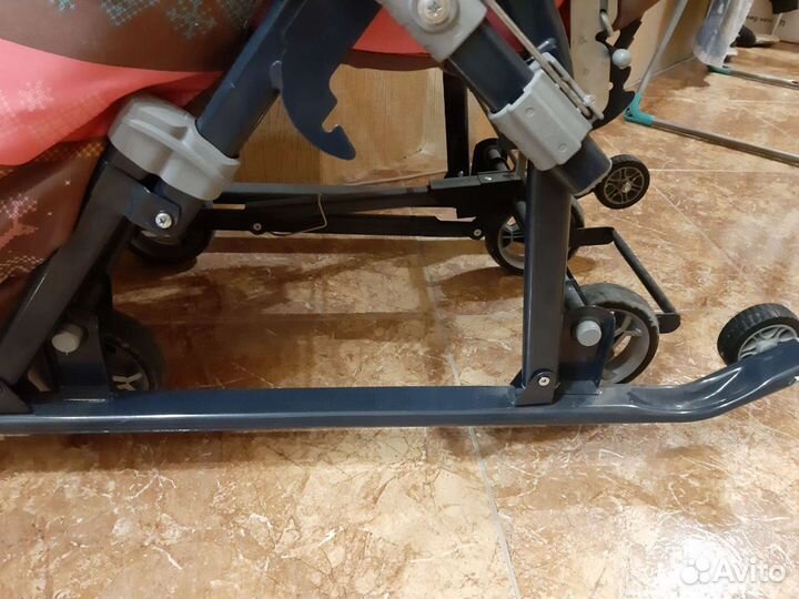 Детские санки коляска